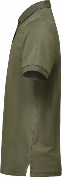 Untagged Movement - Organic Cotton Unisex Polo Regular Fit - Thyme