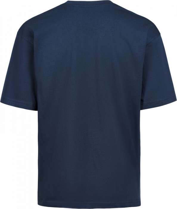 Untagged Movement - Organic Cotton Unisex T-Shirt Loose Fit - Marine