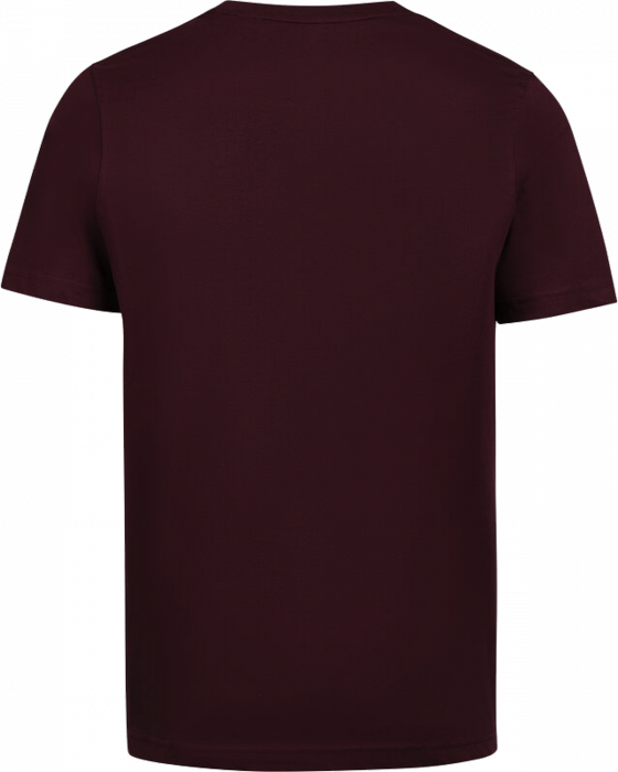 Untagged Movement - Organic Cotton Unisex T-Shirt Regular Fit - Prune