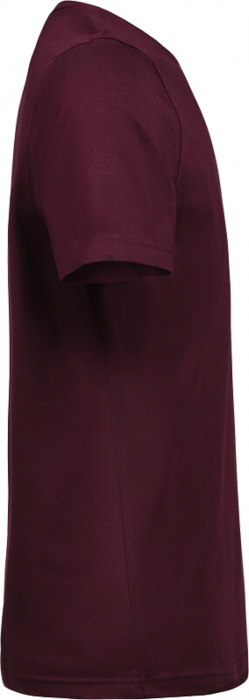 Untagged Movement - Organic Cotton Unisex T-Shirt Regular Fit - Prune